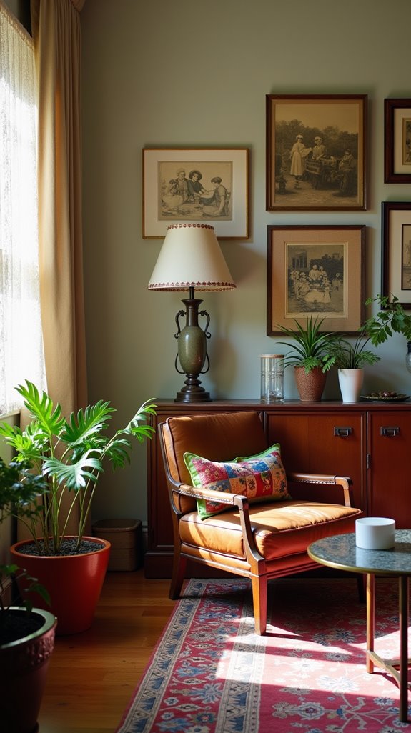 blend vintage with modern