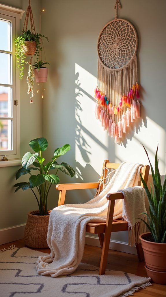 bohemian dreamcatcher room decor