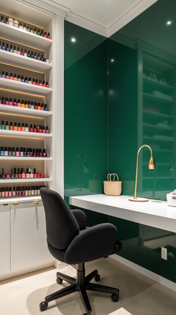 bold accent wall design