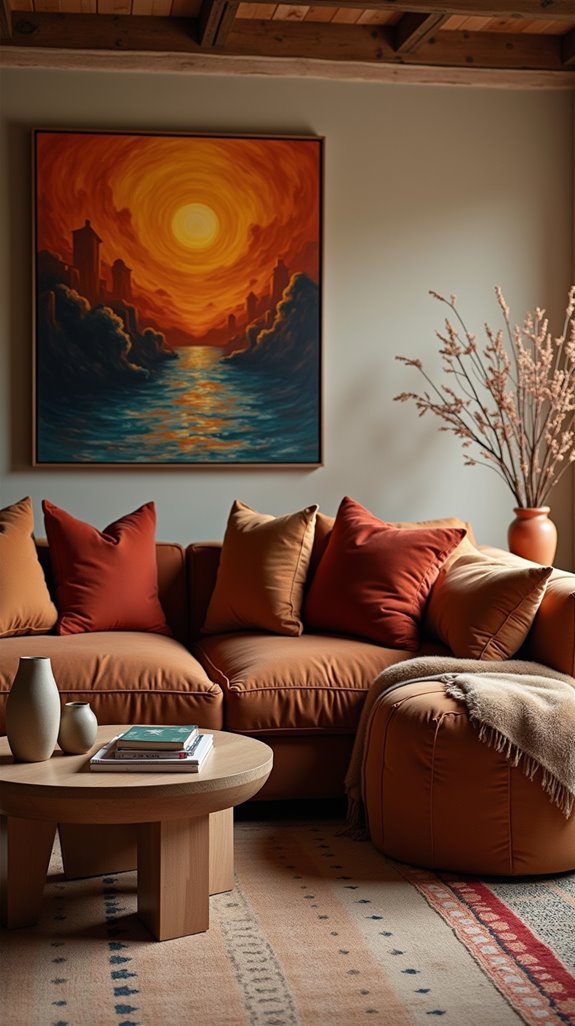 bold artwork creates focal points