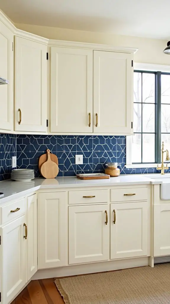 bold backsplashes enhance elegance