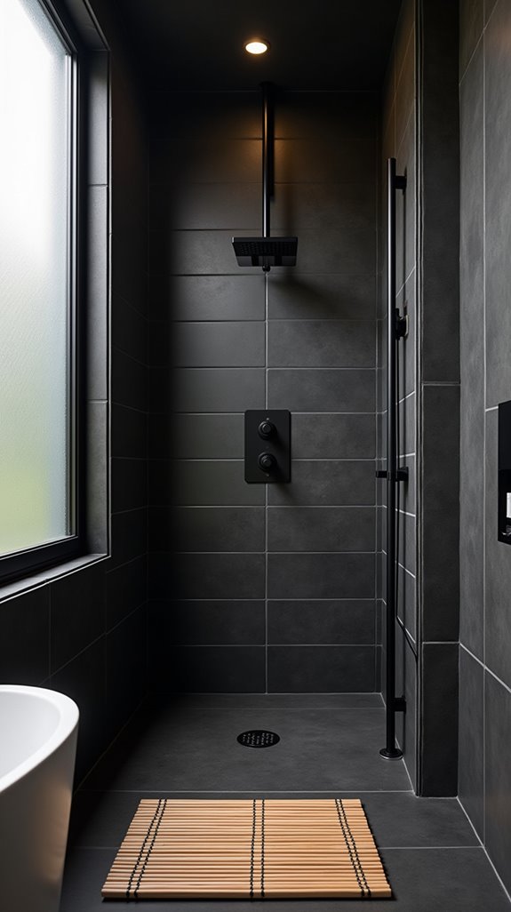 bold black industrial elegance