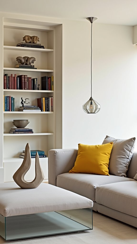 bold color accents strategically