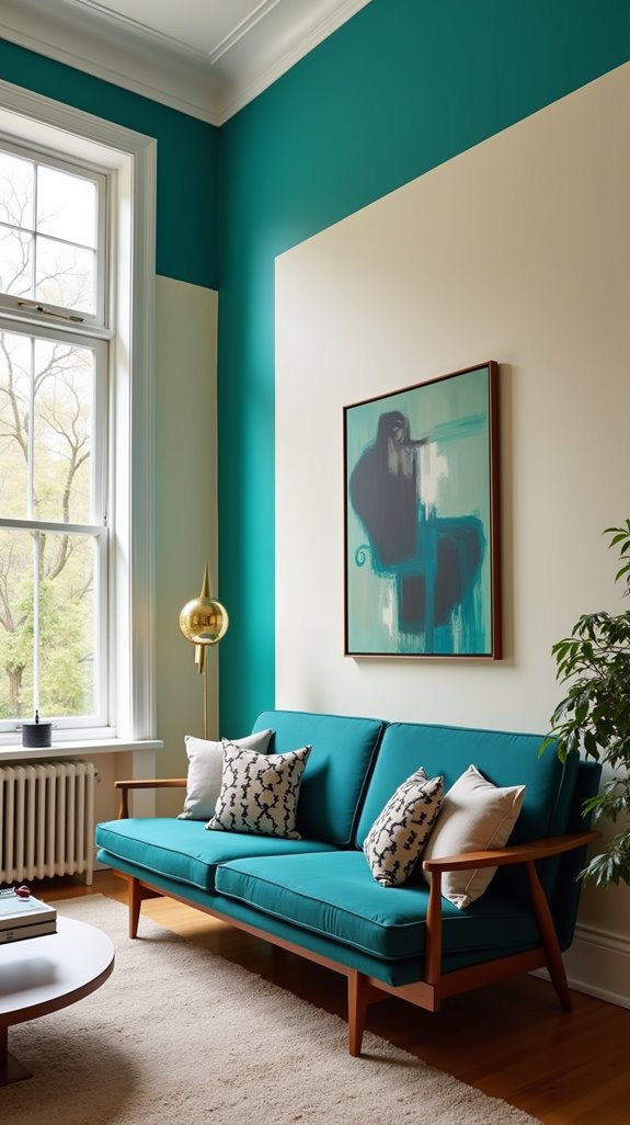 bold color contrast techniques