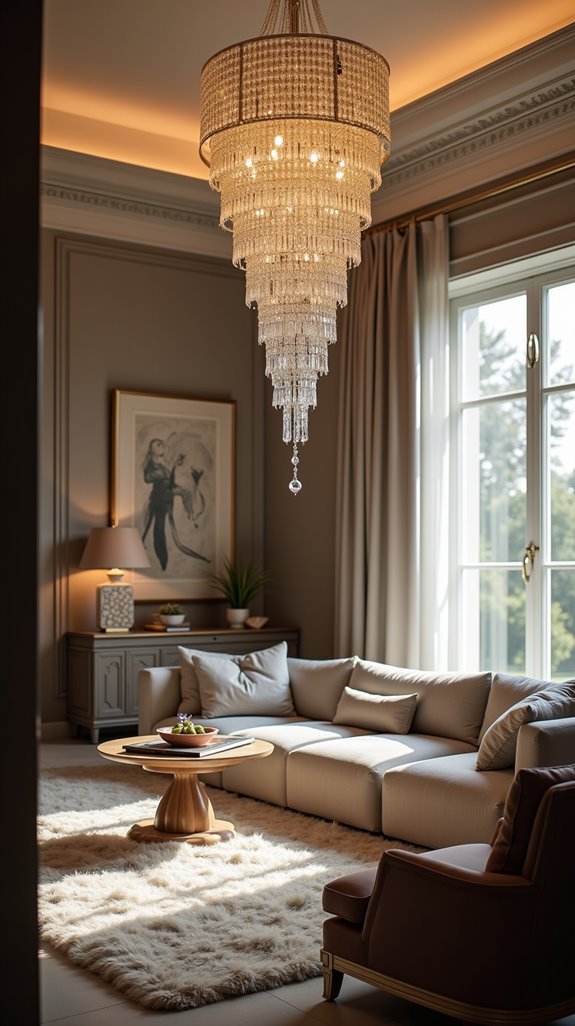 bold statement chandelier elegance