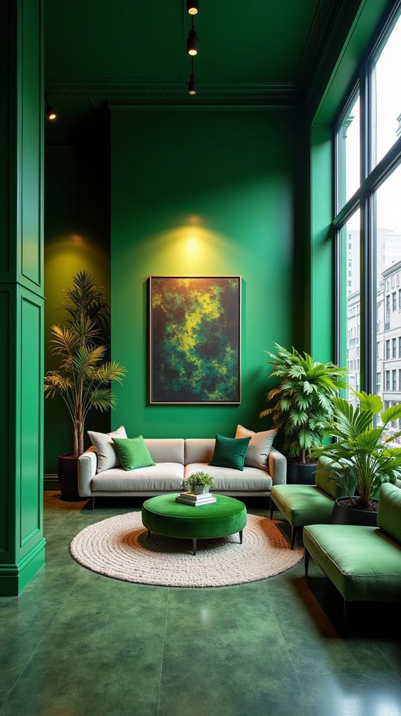 bold vibrant urban oasis