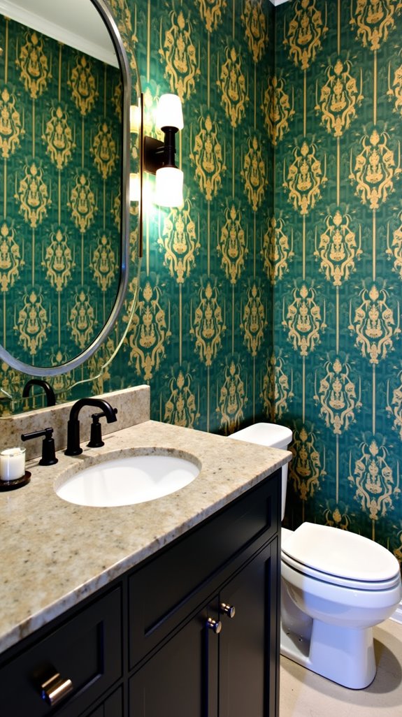 bold wallpaper transforms spaces