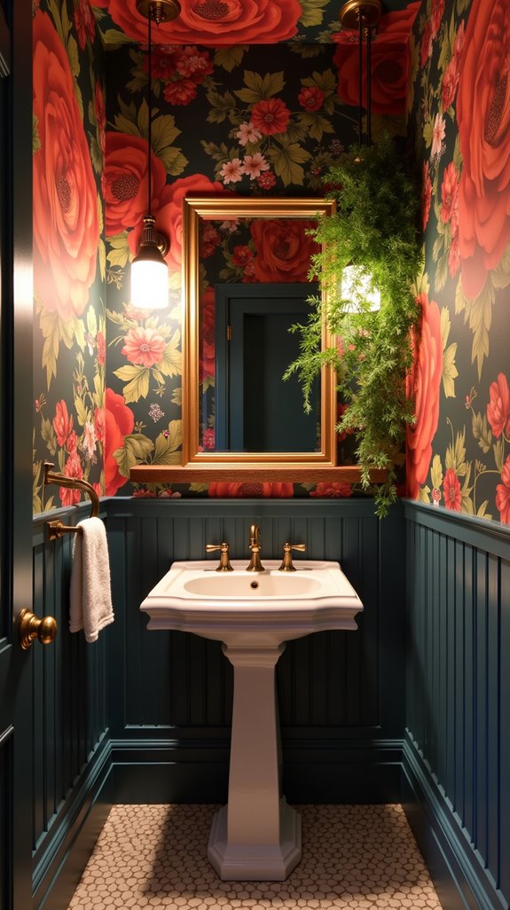 bold wallpaper transforms spaces