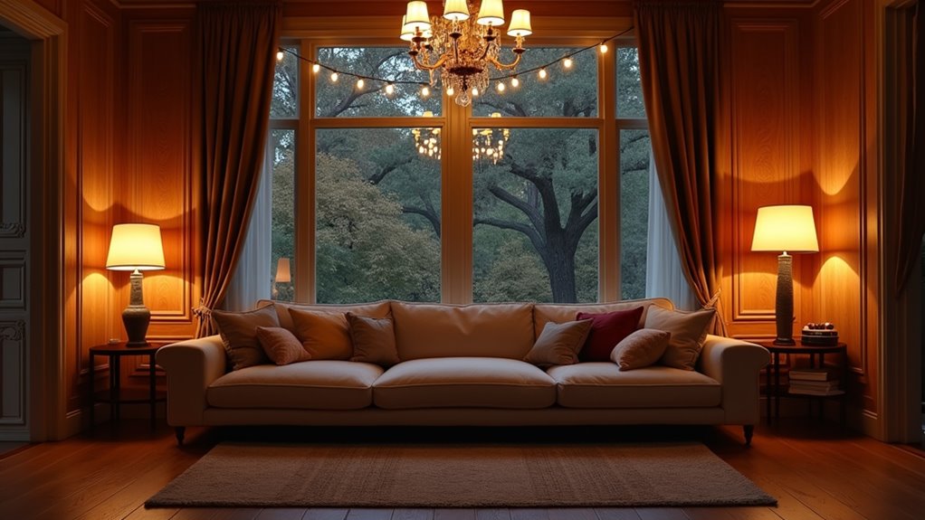 brightening dark room corners