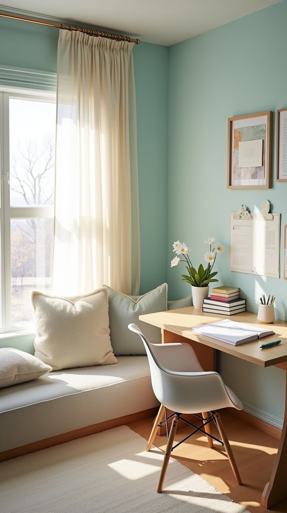 calm color palette choices