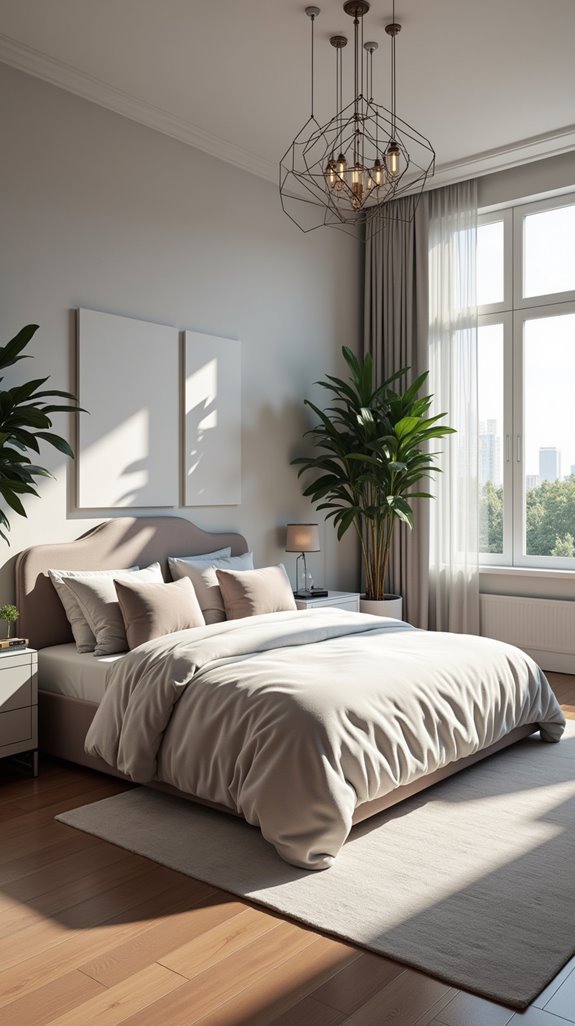 chic master bedroom design elements