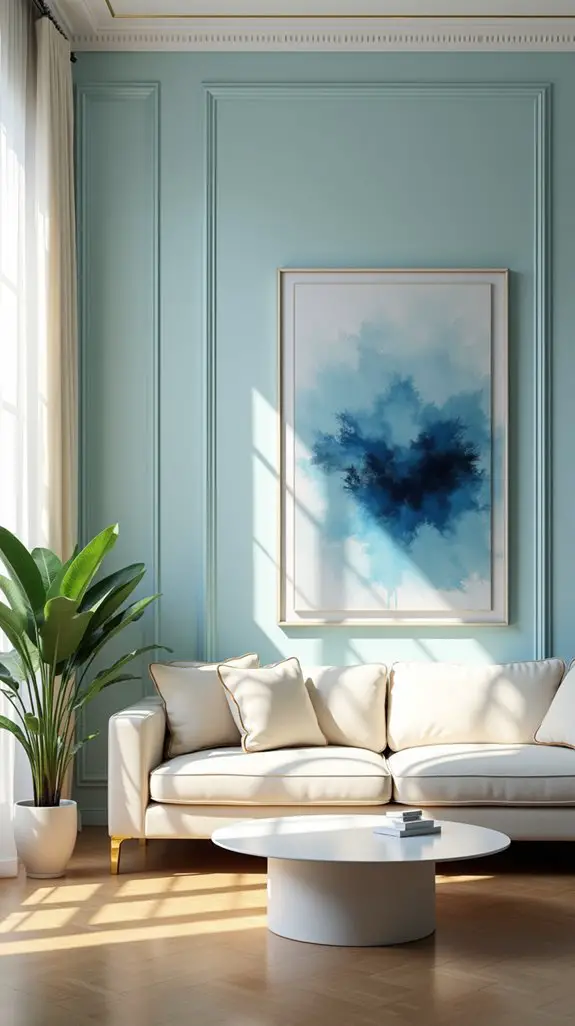 choosing serene powder blue