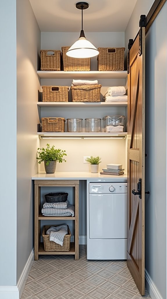 closet utility space transformation