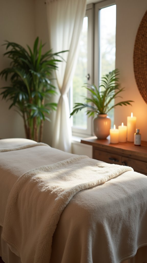 comfortable spa furnishings essentials