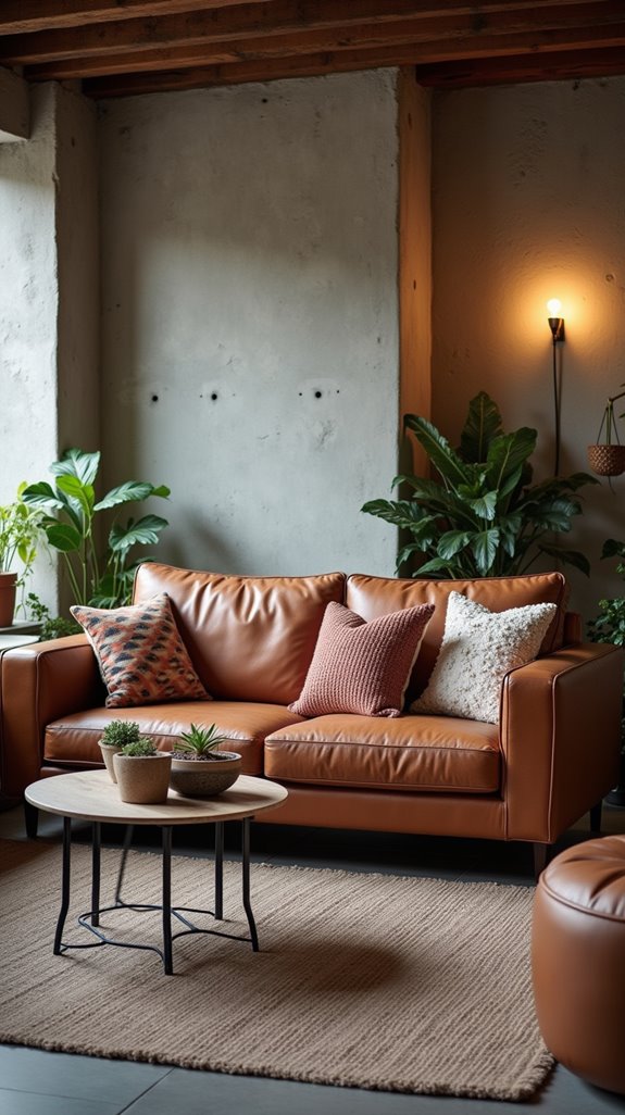 concrete and wood elegance