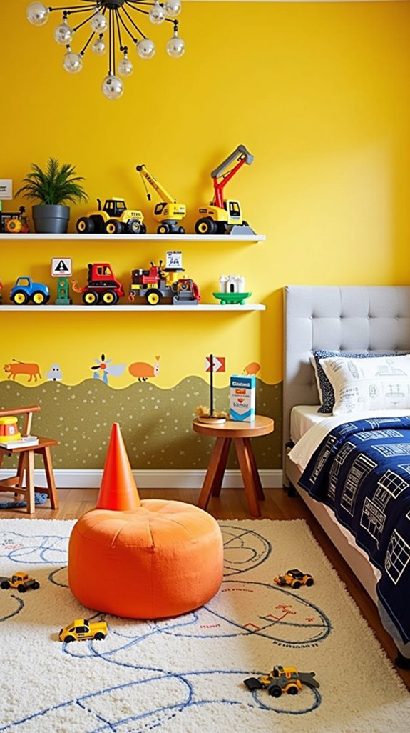 construction themed imaginative play