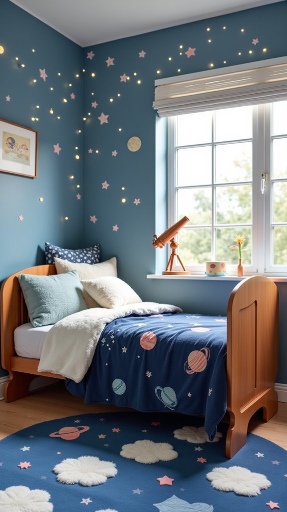 cosmic adventure nursery design