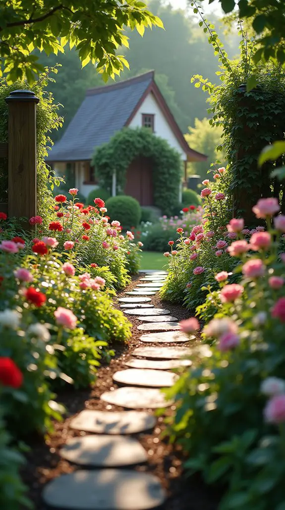 cottage garden charm elements