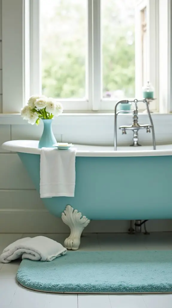 cozy calming bathroom transformation