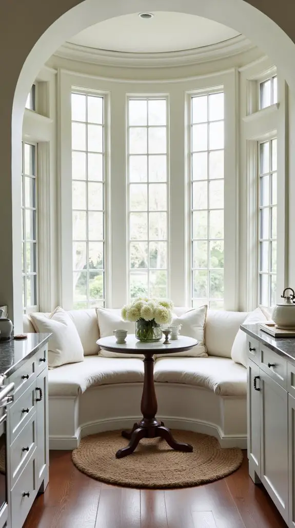 cozy charming breakfast nook