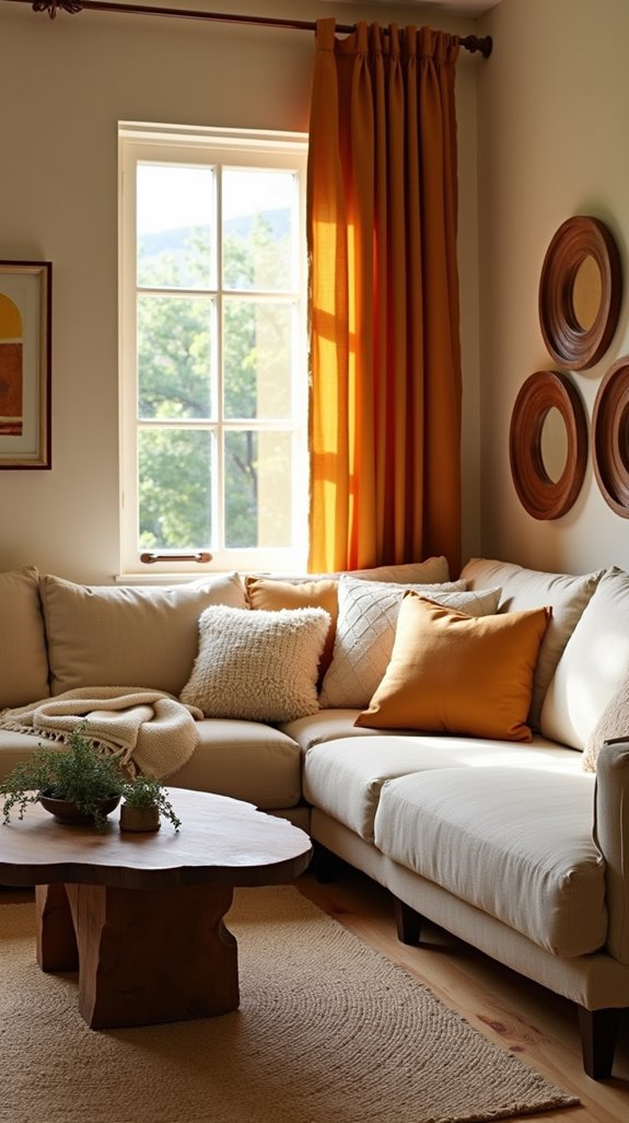 cozy curtain fabric options
