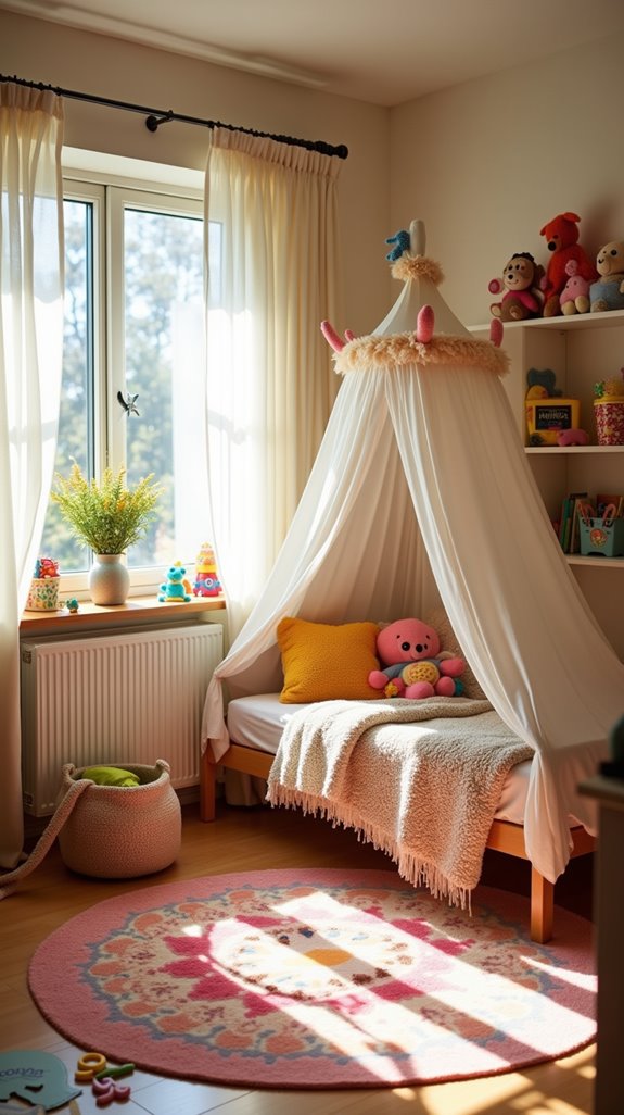 cozy imaginative playroom retreat