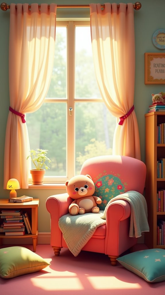 cozy nook for reading