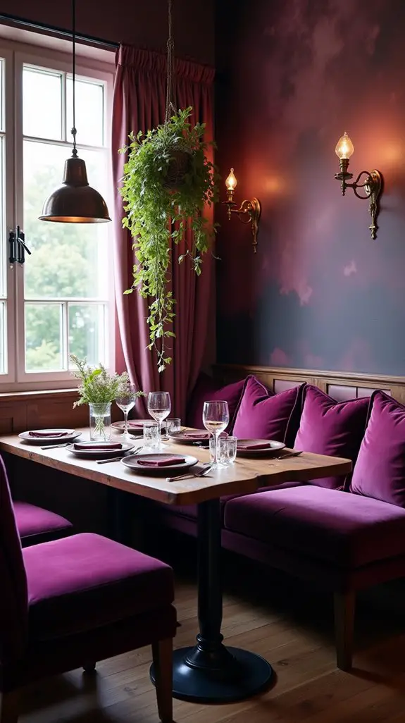 cozy plum dining experience
