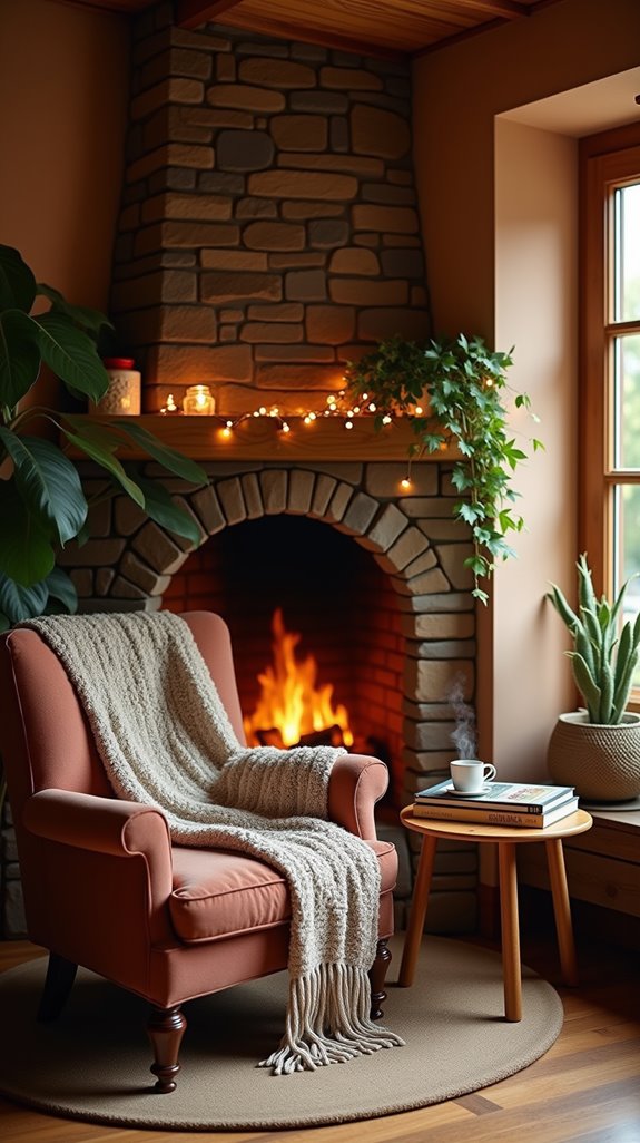 cozy reading nook retreat
