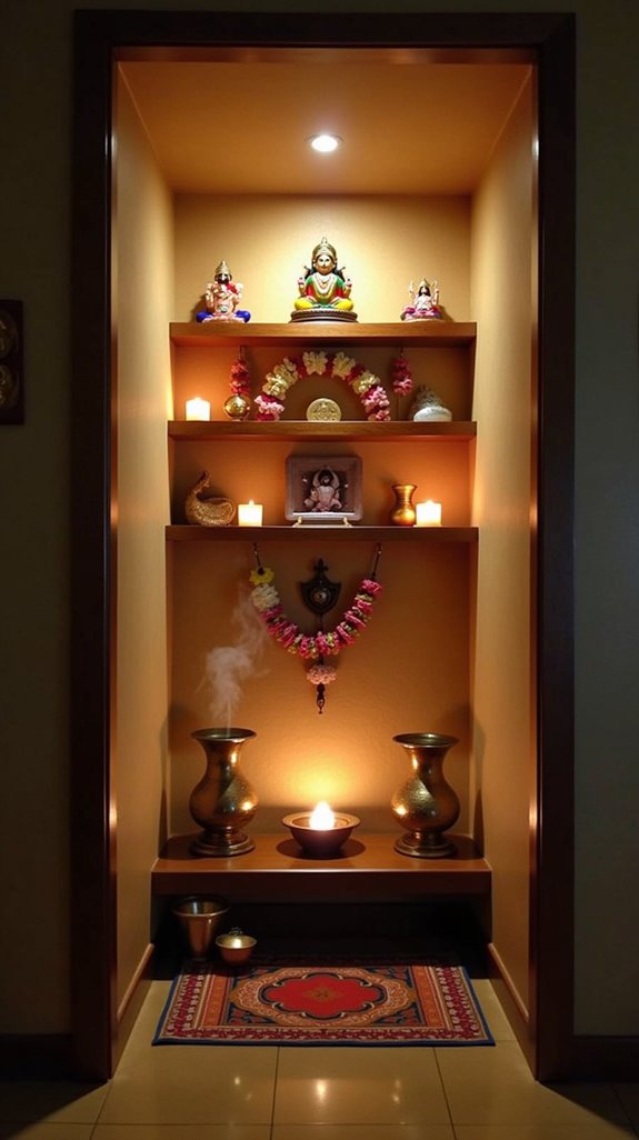 cozy spiritual alcove retreat