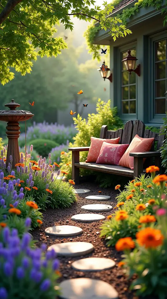 create a butterfly garden