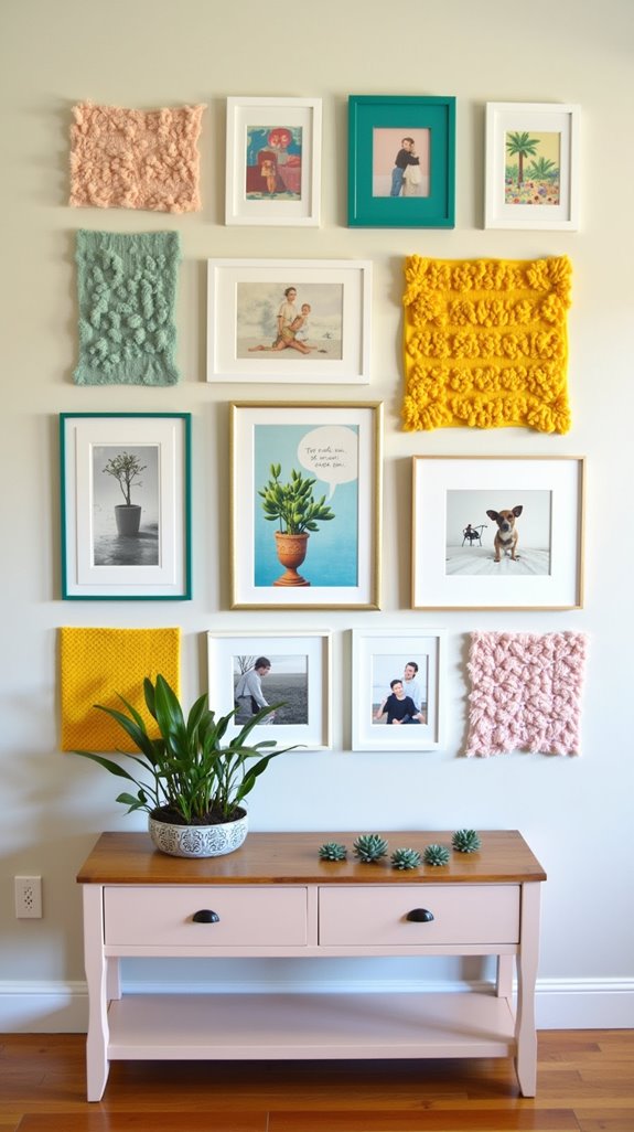 create a visually striking gallery