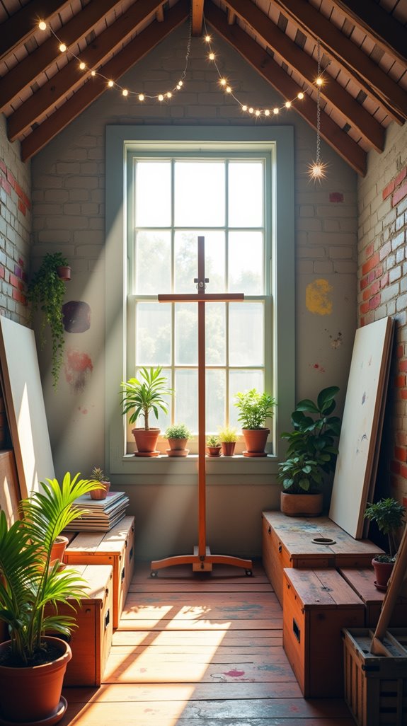 creative attic art sanctuary