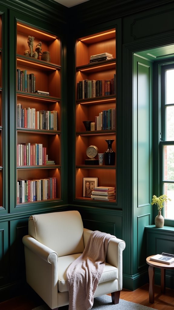 creative bookshelf display solution