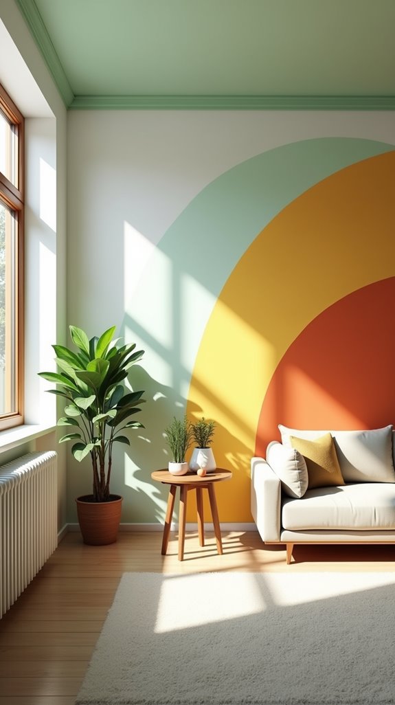 creative ceiling painting ideas