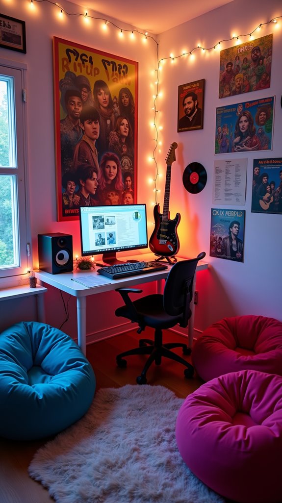 creative music corner design