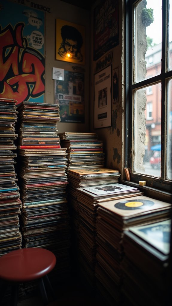 creative stacked decor focal point