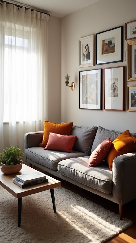 curate engaging artwork display