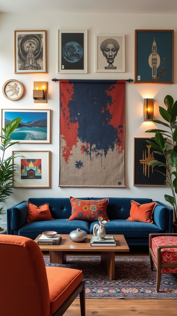 curated personal collection display