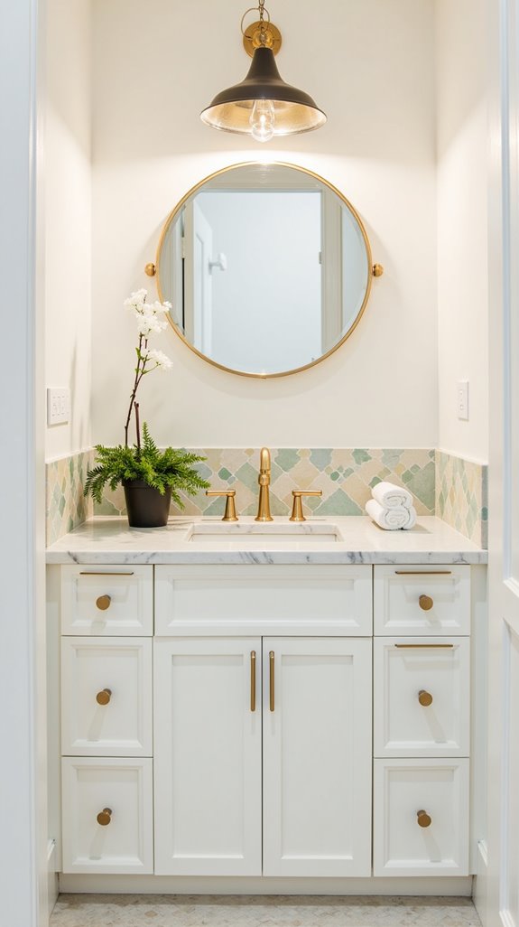 customized cabinetry enhances style