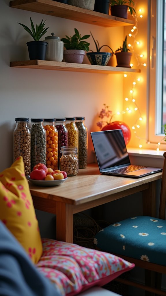 dorm snack station essentials