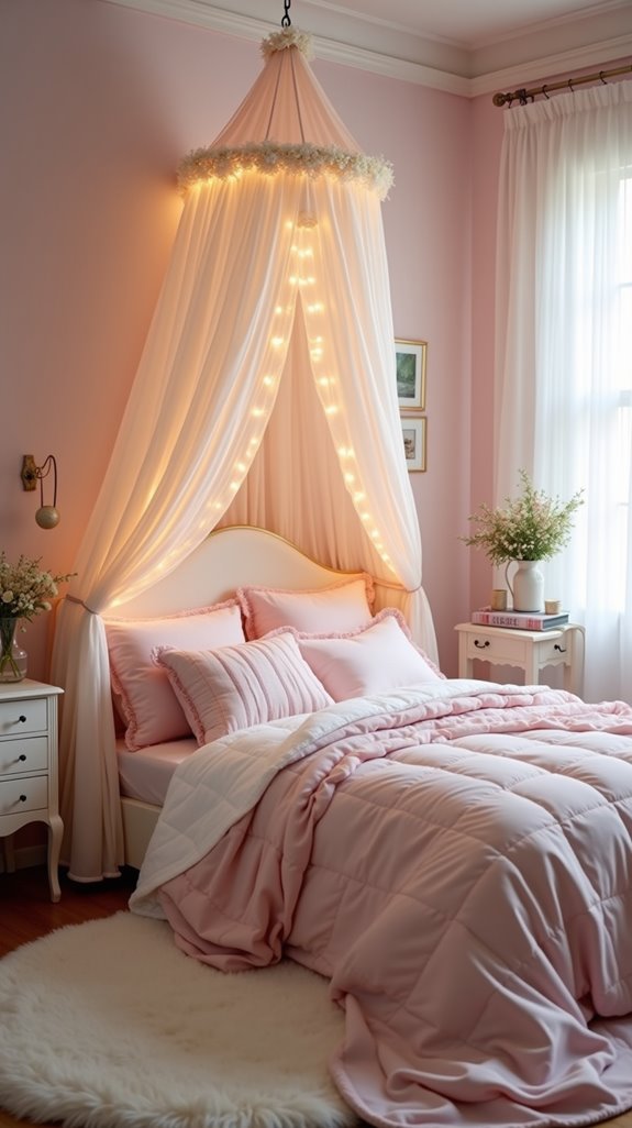 dreamy retreat canopy bed