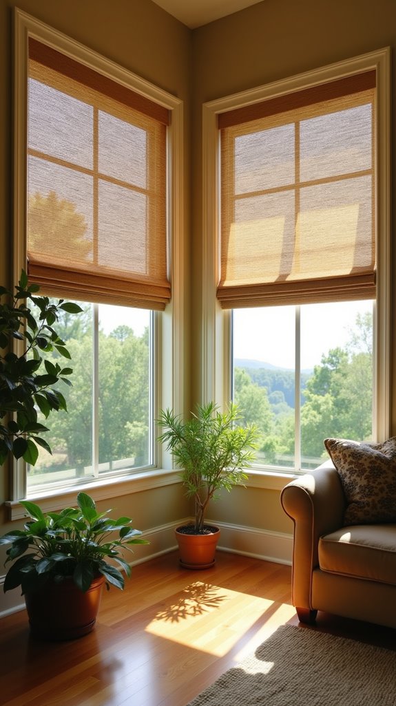 eco friendly natural fiber shades