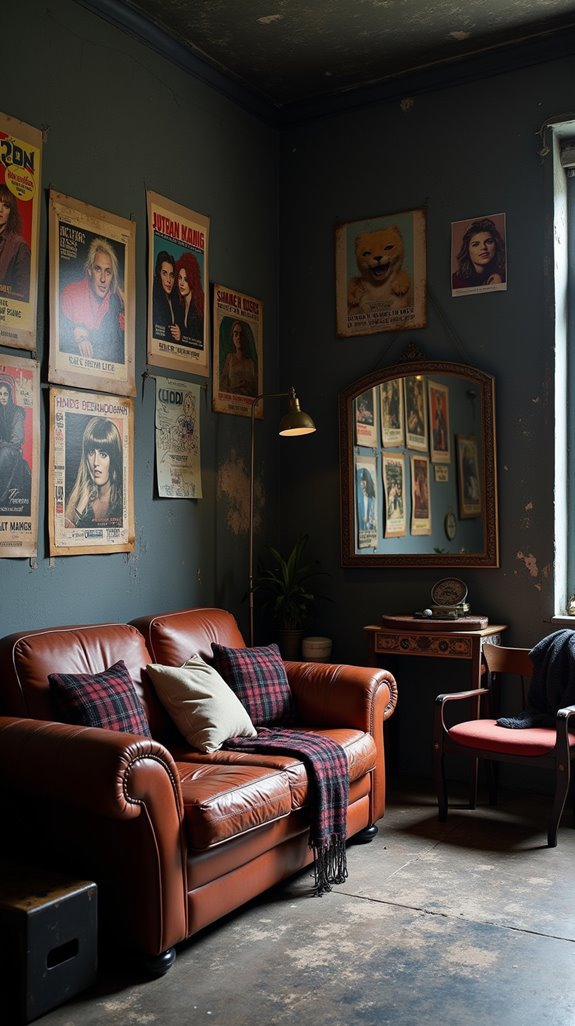 edgy artistic wall transformation