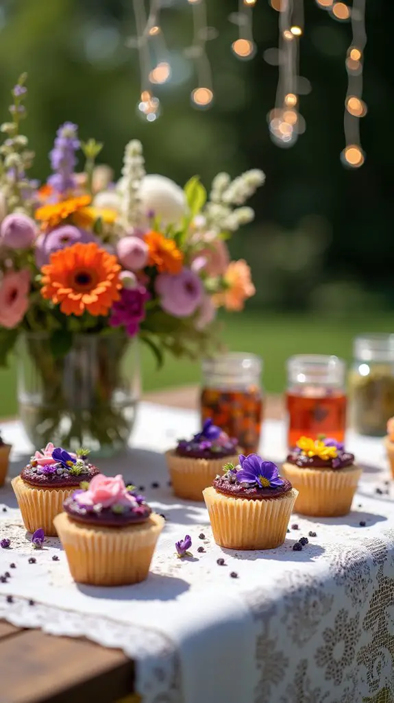 edible flowers enhance dishes