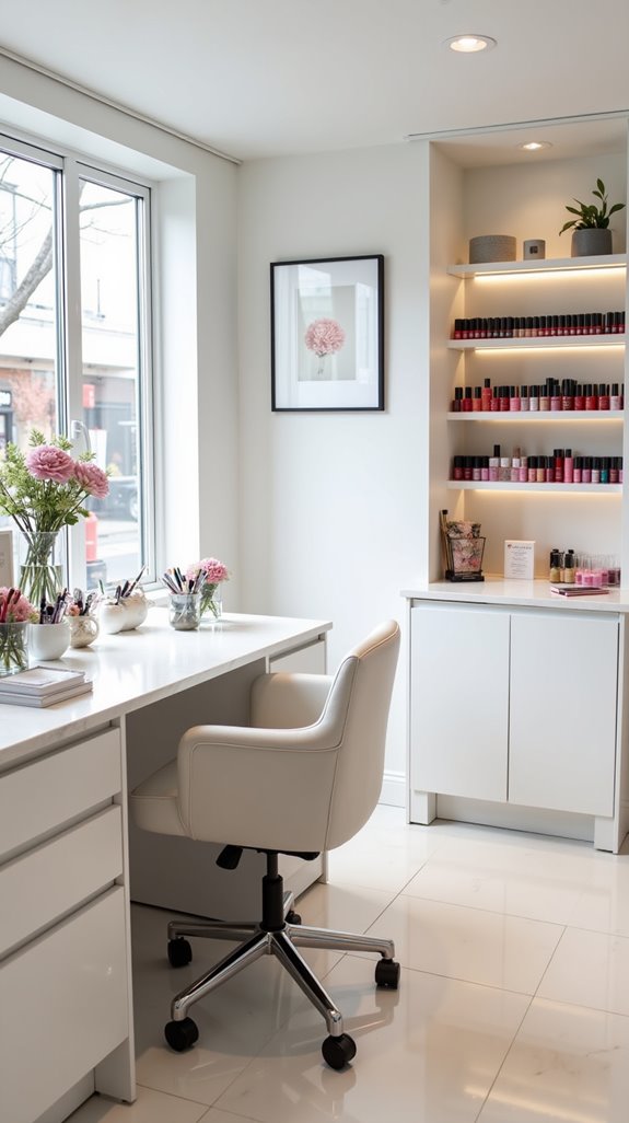 efficient nail studio setup