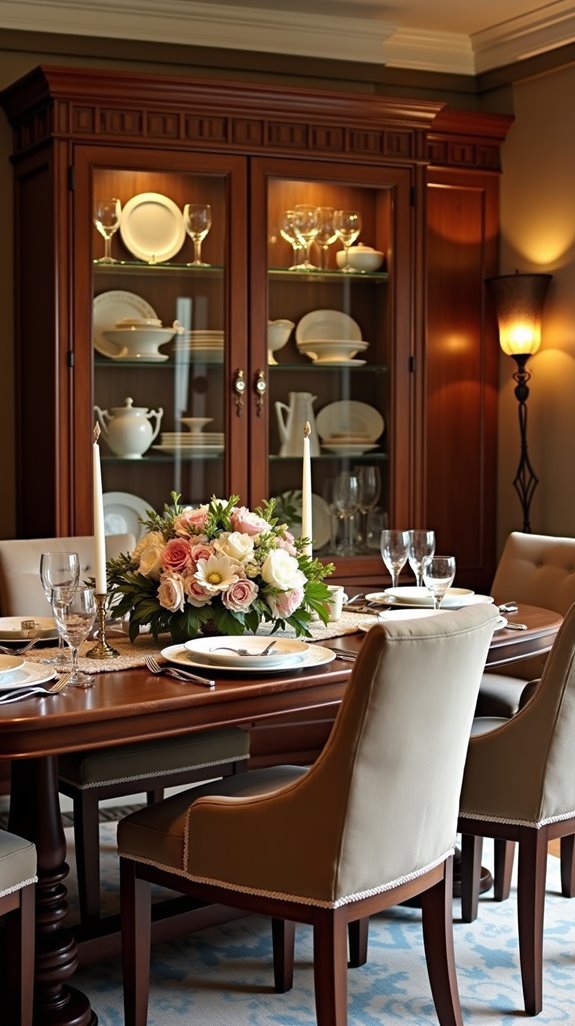 elegant dining room focal