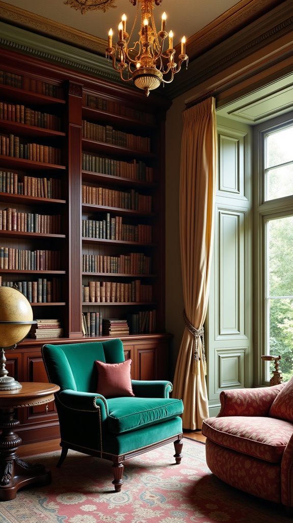 elegant historic library sanctuary