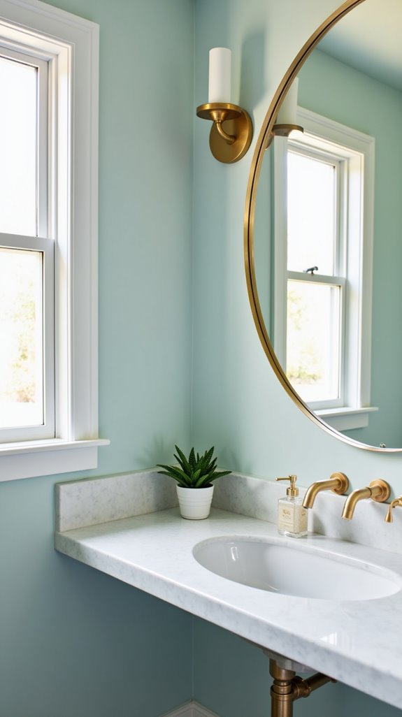 elevate powder room decor