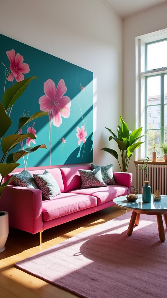 embrace vibrant color accents